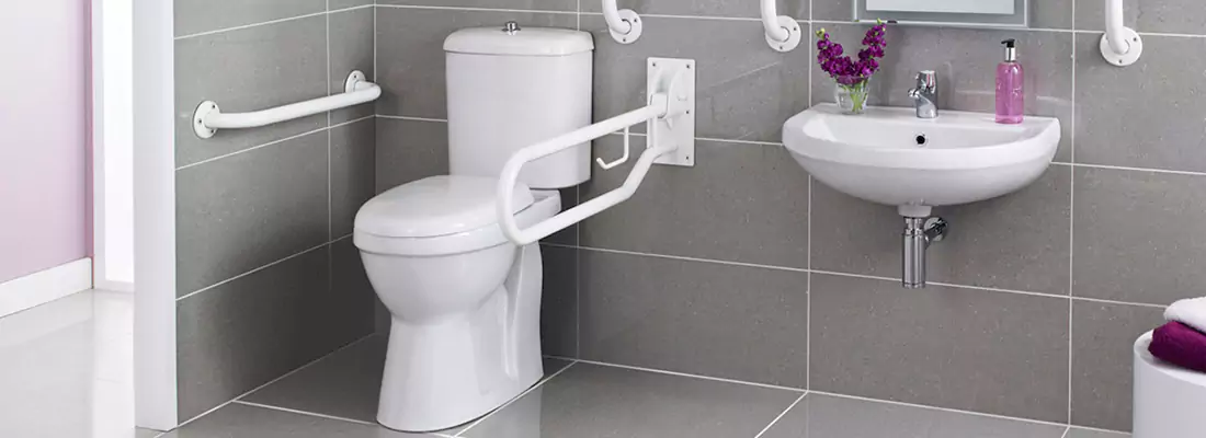 Modern Handicap Bathroom Solutions with Safety Features in Daytona Beach, FL